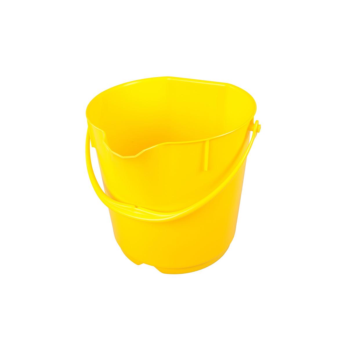 4 Gallon Color Coded Food Grade Bucket Yellow - K80101/Y